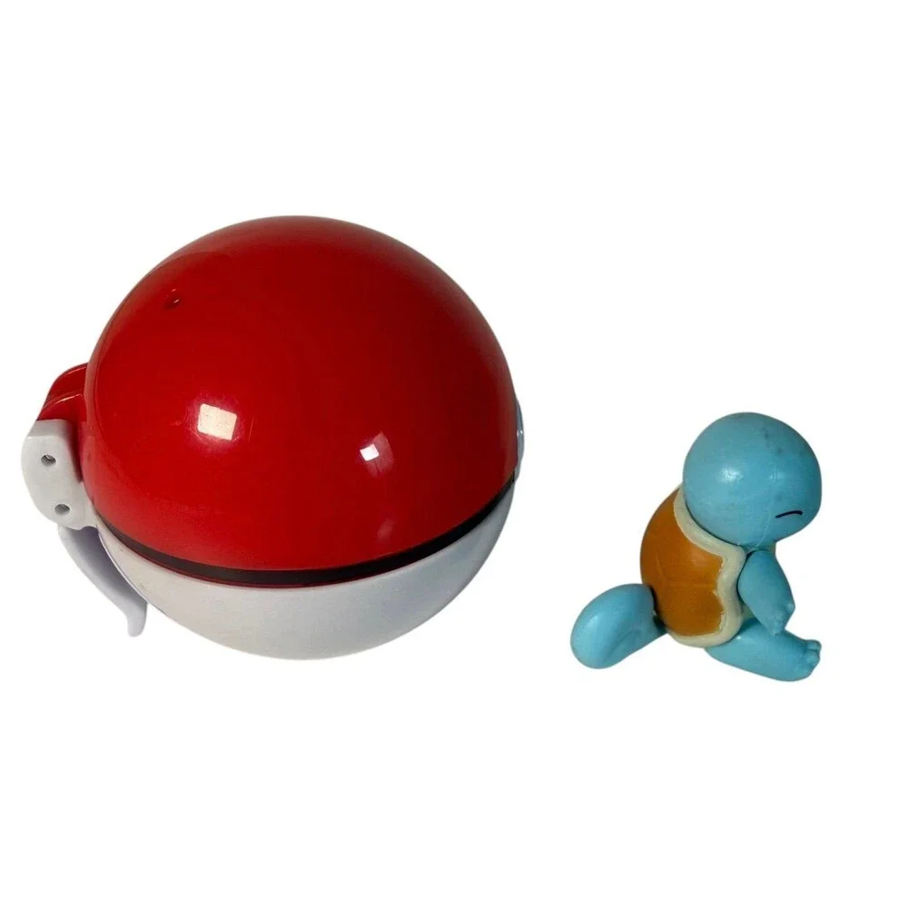 Squirtle Pokemon Sitting Winking WCT Figure Wicked Cool Toys - 1.5